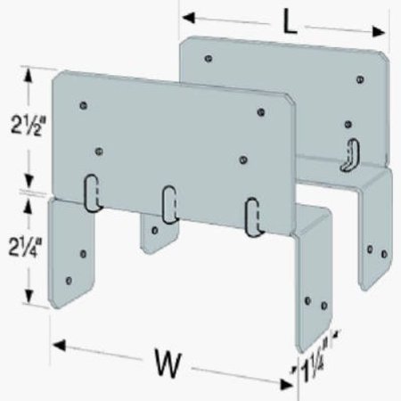 SIMPSON STRONG-TIE G185 4x Post Cap ZMax LPC4Z